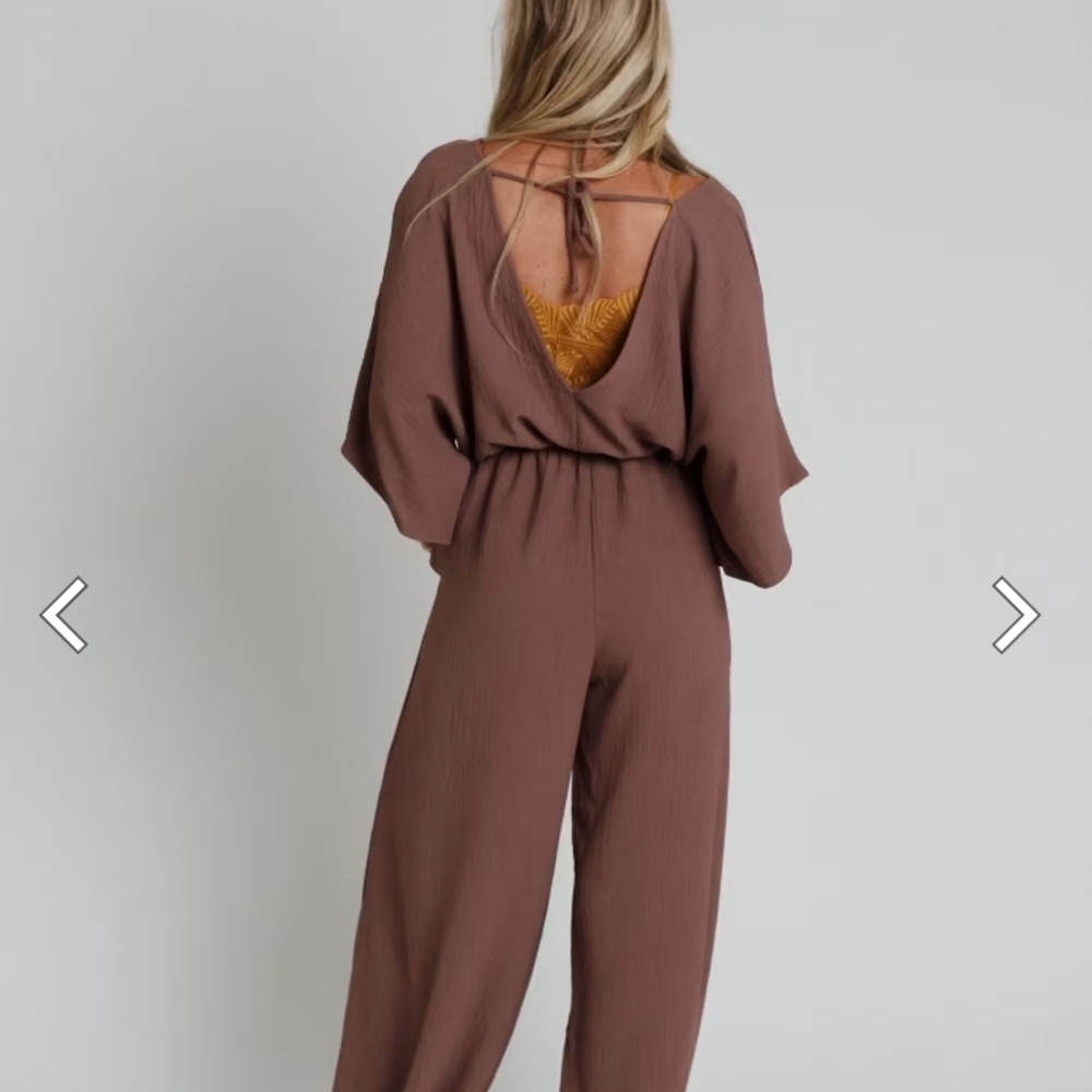 Drawstring Jumpsuit
